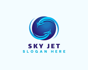 Aviation Agency Airline logo design