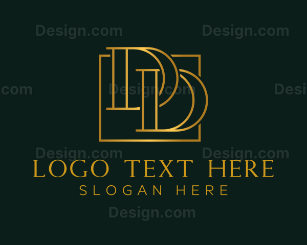 Luxurious Gold Business Logo