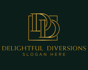 Luxurious Gold Business logo design