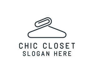 Clip Hanger Clothing logo design