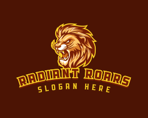 Gaming Lion Roar logo design