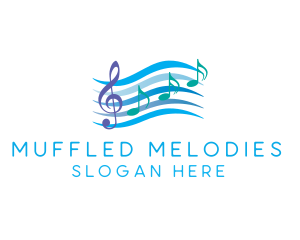 Musical Song Notes logo design