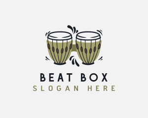 Bongo Drum Instrument logo