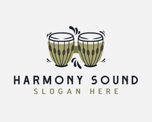 Bongo Drum Instrument logo