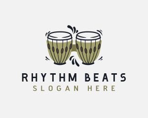 Bongo Drum Instrument logo