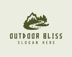 Mountain Road Travel logo design