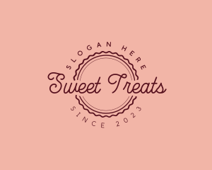 Cupcake Bakery Shop logo design