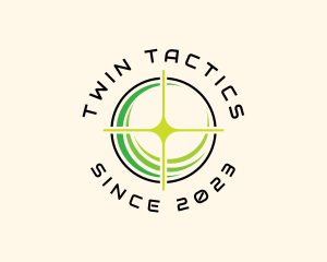 Tactical Crosshair Target logo design