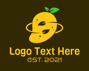 Organic Mango Fruit logo