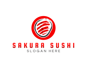 Asian Meal Sushi logo design