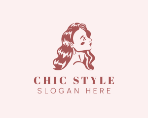 Beautiful Lady Stylist  logo design