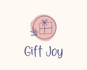 Holiday Gift Box logo design