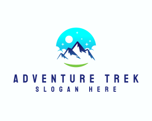 Mountain Peak Adventure logo design