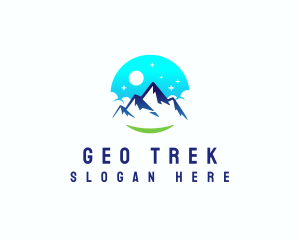 Mountain Peak Adventure logo design