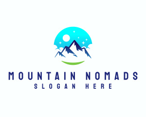 Mountain Peak Adventure logo design