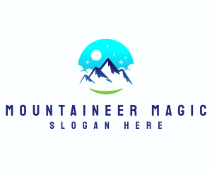 Mountain Peak Adventure logo design