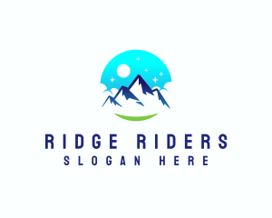 Mountain Peak Adventure logo design