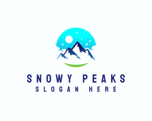 Mountain Peak Adventure logo design