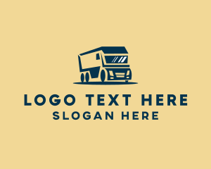 Cargo Delivery Truck Logo