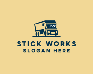 Cargo Delivery Truck logo design