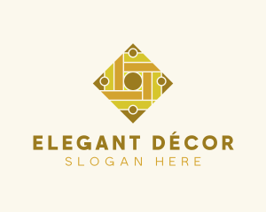 Interior Textile Decoration  logo design