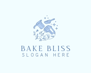 Mixer Confectionery Baking logo design