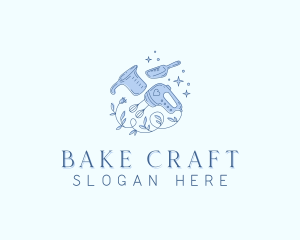 Mixer Confectionery Baking logo design