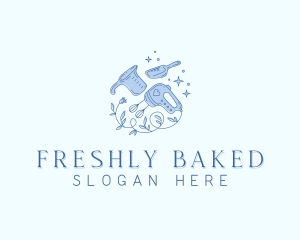 Mixer Confectionery Baking logo design