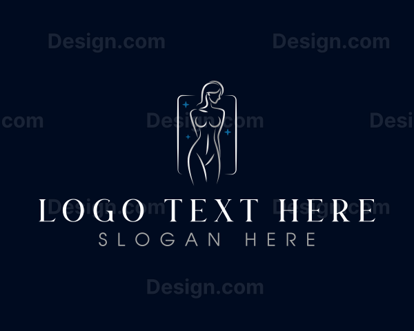 Sexy Woman Body Logo