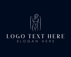 Sexy Woman Body logo