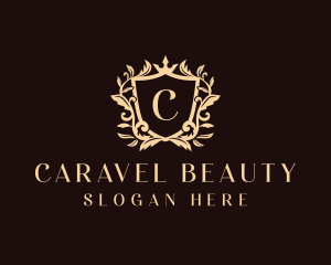 Fashion Crown Shield logo design