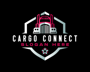 Cargo Trailer Truck logo design