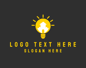 Creative Lightbulb House logo