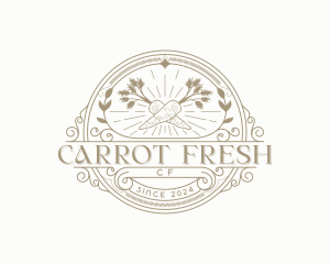 Natural Carrot Farm logo design