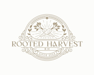 Natural Carrot Farm logo design