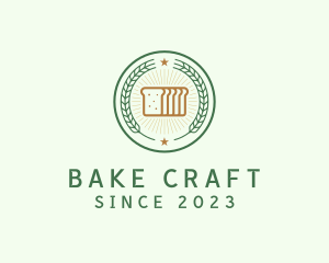 Baked Loaf Badge logo design