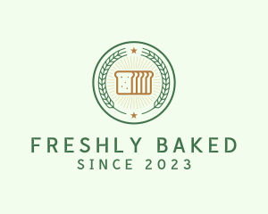 Baked Loaf Badge logo design