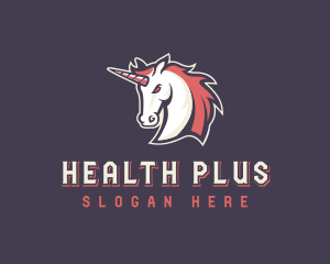 Unicorn Stallion Horse logo