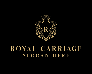 Royal Crown Shield logo design