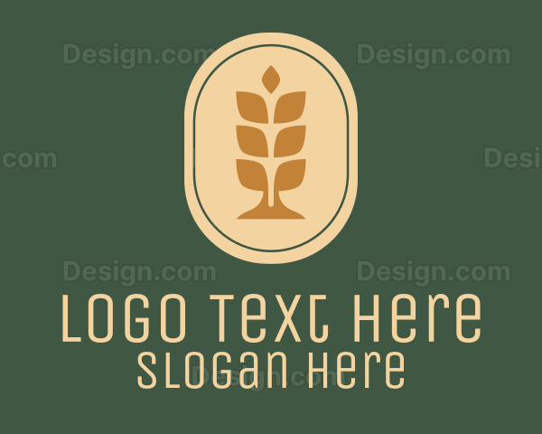 Wheat Badge Bakery Logo