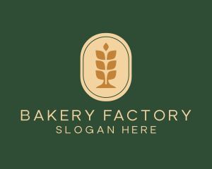 Wheat Badge Bakery logo design