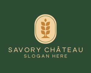 Wheat Badge Bakery logo design