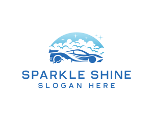 Car Shine Auto Wash logo design