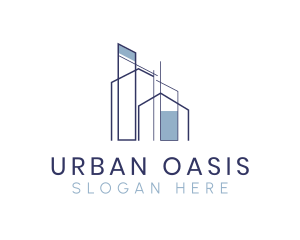 Urban Building Architecture logo design