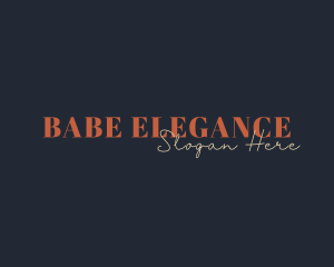 Elegant Beauty Company logo design