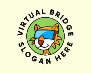 Cat Virtual Reality Goggles logo