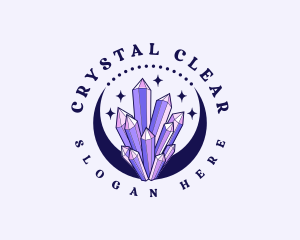 Mystical Crystal Moon logo
