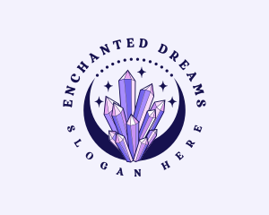 Mystical Crystal Moon logo