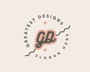 Feminine Designer Studio logo design