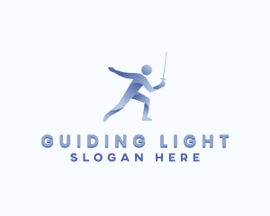 Athletic Sports Sword Logo